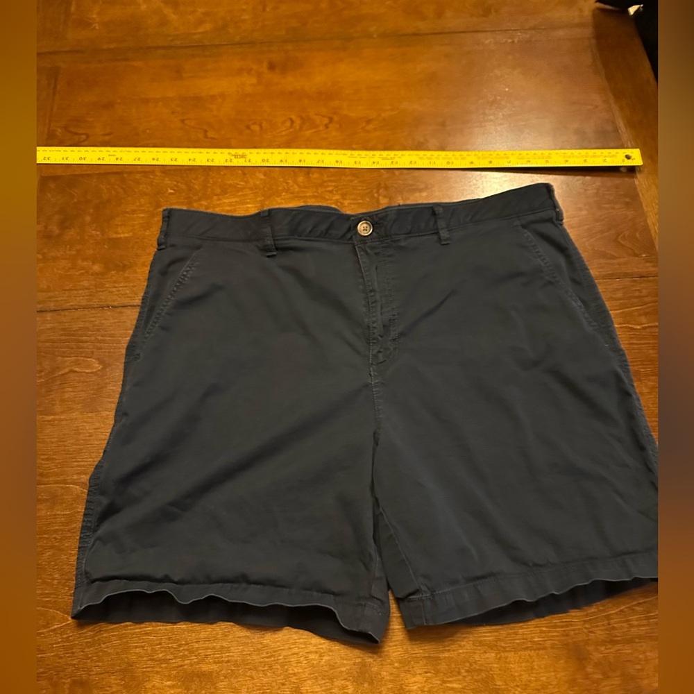 Croft & Barrow Dark Blue Flat Front Shorts 42”